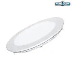 HOME LIGHT - PANEL LED CIRCULAR 6W EMPOTRAR 12CM