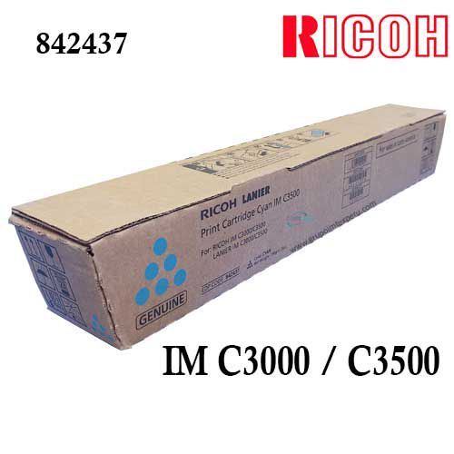 Toner Im C3000, Im C3500 842437 Cyan Original