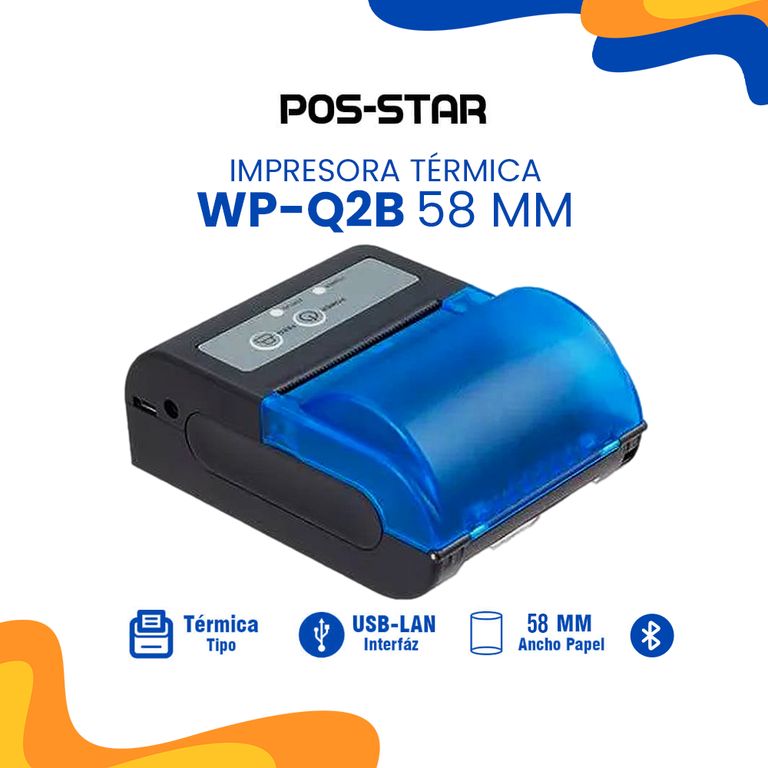 IMPRESORA TERMICA WP-Q2B58MM