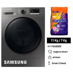 SAMSUNG - LAVASECA ECOBUBBLE AIRWASH 11 KG/7 KG GRAY WD11T4046BX/PE