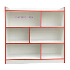TEMEL - Organizador Infantil. Librero estante Melamina 18MM
