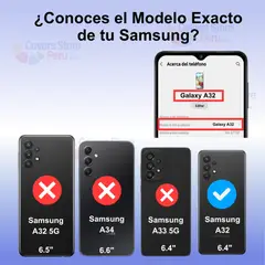 GENERICO - Funda Case de Samsung A32 4G Robot Rojo con Aro y Protector Antishock