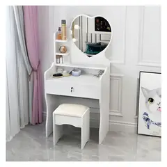 GENERICO - Tocador de Maquillaje con Espejo para dormitorio