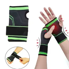 GENERICO - Muñequera deportiva protectora guantes de compresión