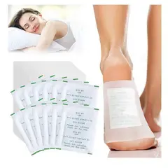 GENERICO - Parche Pies Desintox Kinoki 100% Natural. Caja X 10 Parches