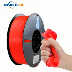 DOWELL - Filamento 3D TPU Rojo
