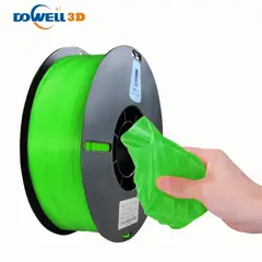 DOWELL - Filamento 3D TPU Verde