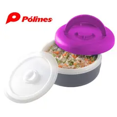 POLIMES - Lonchera Termica para Alimentos 1.25 LT. Hecho en Colombia