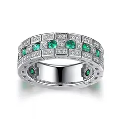 LA TIENDA 88 JOYAS Y ACCESORIOS - La Tienda 88 - Anillo De Promesa Mujer Bañado Oro 18k - Blanco