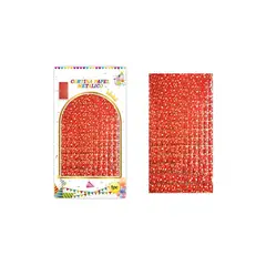 GENERICO - Cortina Metálicas Cortina Cumpleaños Corazon San Valentin