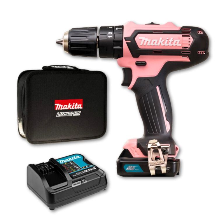 Taladro Percutor 12v Pink Limited Edition HP333DSAP1
