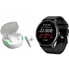 LENOVO - ZL02D Smartwatch+Lenovo XT92 Auriculares Bluetooth Audífonos In-Ear