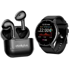 LENOVO - ZL02D Smartwatch+Lenovo LP40 Auriculares Bluetooth Audífonos In-Ear
