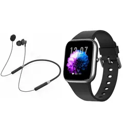 LENOVO - Y9 Pro Smartwatch+Lenovo HE05 Auriculares Bluetooth Audífonos In-Ear