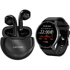 LENOVO - ZL02D Smartwatch+ HT38 Auriculares Bluetooth Audífonos In-Ear