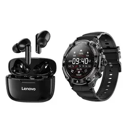 LENOVO - Y8 Smartwatch+Lenovo XT90 Auriculares Bluetooth Audífonos