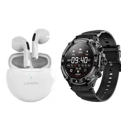 LENOVO - Y8 Smartwatch+ HT38 - Auriculares Bluetooth Audífonos In-Ear