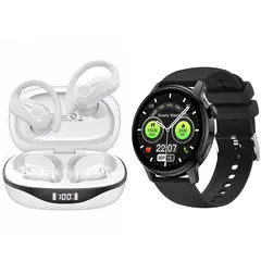 LENOVO - S46 Smartwatch+Lenovo LP75 Auriculares Bluetooth Audífonos