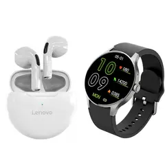 LENOVO - Y80 Smartwatch+ HT38 Auriculares Bluetooth Audífonos