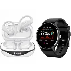 LENOVO - ZL02D Smartwatch+Lenovo LP75 Auriculares Bluetooth Audífonos