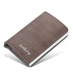 BAELLERRY - Billetera Hombre Protección RFID Tarjetero