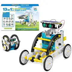 GENERICO - Kit Robot Solar Armable Didáctico 13 en 1
