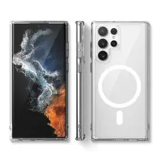 CASE - TPU Transparente Con Magsafe Para Samsung S23 ULTRA
