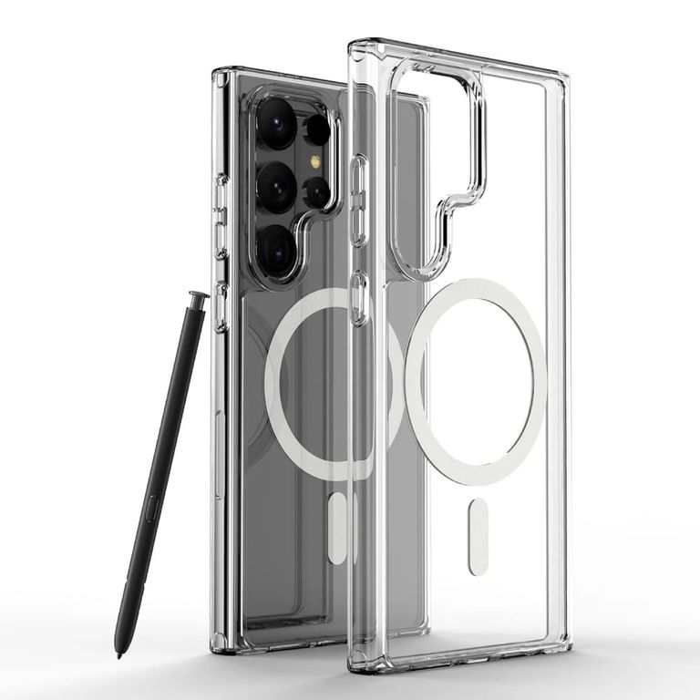 Con Magsafe Transparente Para Samsung S24 Ultra