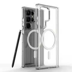 CASE - Con Magsafe Transparente Para Samsung S24 Ultra