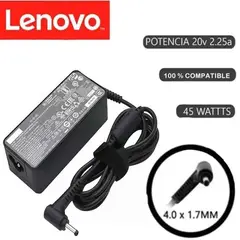 GENERICO - CARGADOR LENOVO 20V 225A - PUNTA FINA 45W