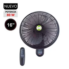 BOSSKO - Ventilador de Pared con Control 3 Velocidades BK 8210PD