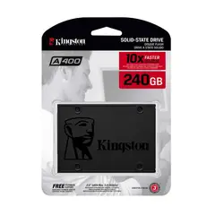 KINGSTON - DISCO DURO SOLIDO 240GB A400 2.5 SATA 3
