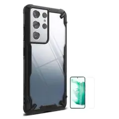 RINGKE - CASE FUSION X SAMSUNG S21 ULTRA Y VIDRIO