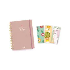 INGENIAL - Pack Mía agenda semanal infinita set de marcapáginas