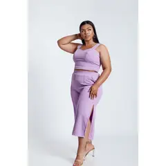 MISS LADY - Corset Flavia - Lila