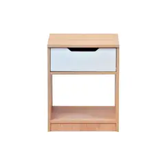 TU MESITA - Mesa de Noche Ohio Blanco - Duna