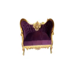 MOBILIARI - MP Sofá 3 Cuerpos Conde Drácula Dorado Patinado Oulet