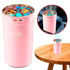 GENERICO - Humidificador De aire Difusor de llama aromaterapia RGB Portatil