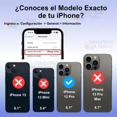 GENERICO - Funda Case for iPhone 13 Pro Space Magsafe Transparente Antishock