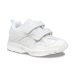 HUSH PUPPIES - Zapatilla Kids Race 2 Velcros Blanco (Talla 26-29)