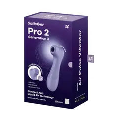SATISFYER - Pro 2 Generation 3 con App Vibrador Succionador
