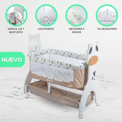 EBABY - Cuna Colecho para Bebe «AURA» Beige