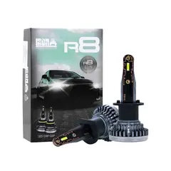 GENERICO - Kit Foco Led R8 H1 Iron Super Compacto Sin Cooler Chip CSP