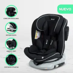 EBABY - Silla de Auto para Bebés «RONA» Black