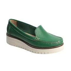 ESTODAS - Mocasines Ofelia Verde