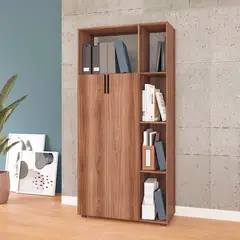 BRV MOVEIS - Estante NOAH 186.3 x 90 x 38cm Marrón