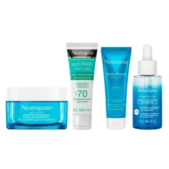 NEUTROGENA - Pack Hydro Boost Serum + Gel + Protector Solar