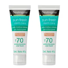 NEUTROGENA - Bloqueador Sun Fresh Fps 70 Piel Morena 40Ml