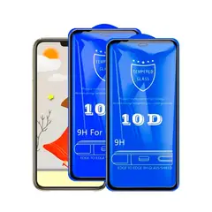 GENERICO - Mica para Xiaomi Mi 10T Protector de Pantalla 10D Antishock Resistente