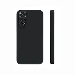 CASE - Silicona Para Xiaomi Redmi Note 11 4G - Negro